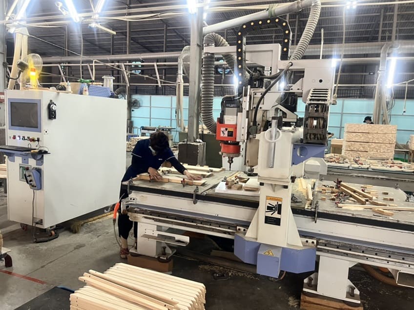 Manufacturing wooden furniture