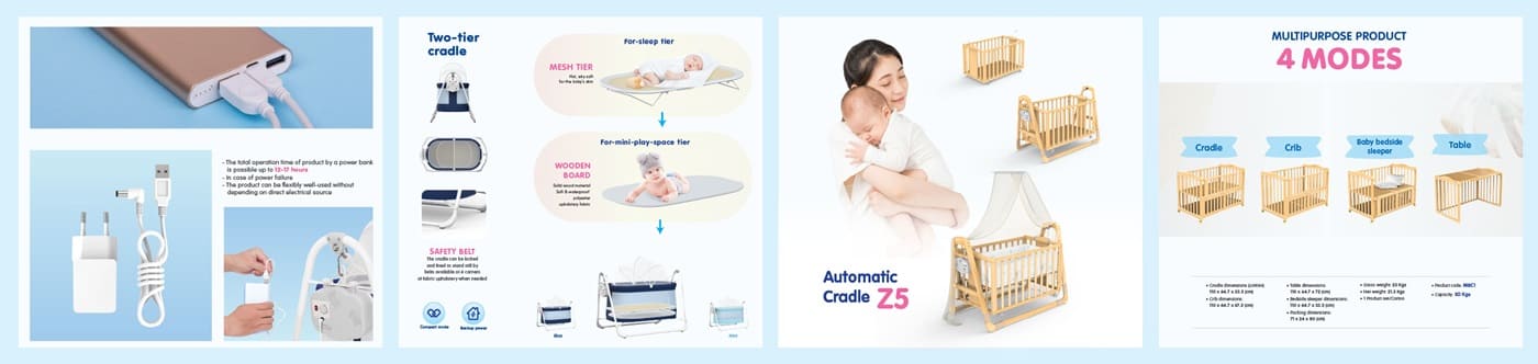 Automatic Baby Cradles & Cribs